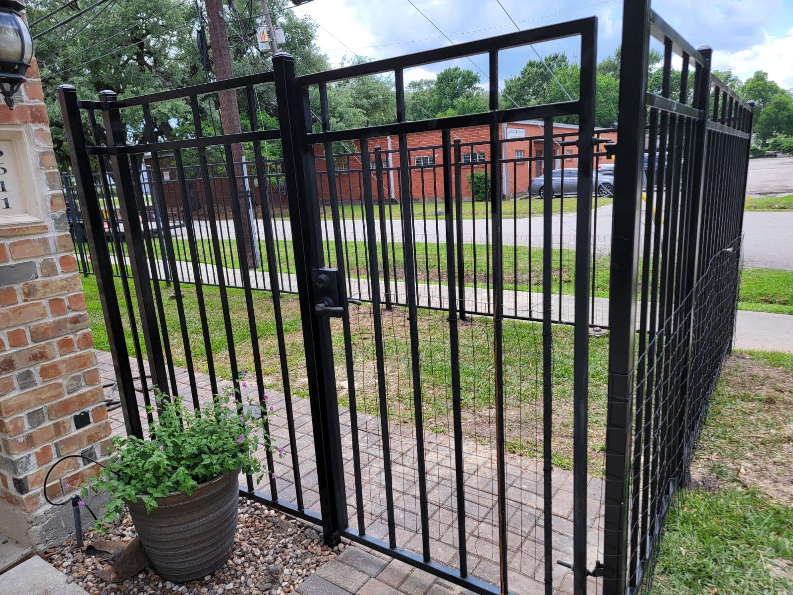 Walk-In Gate Installation in Fulshear Farms, Fulshear TX - Image 6